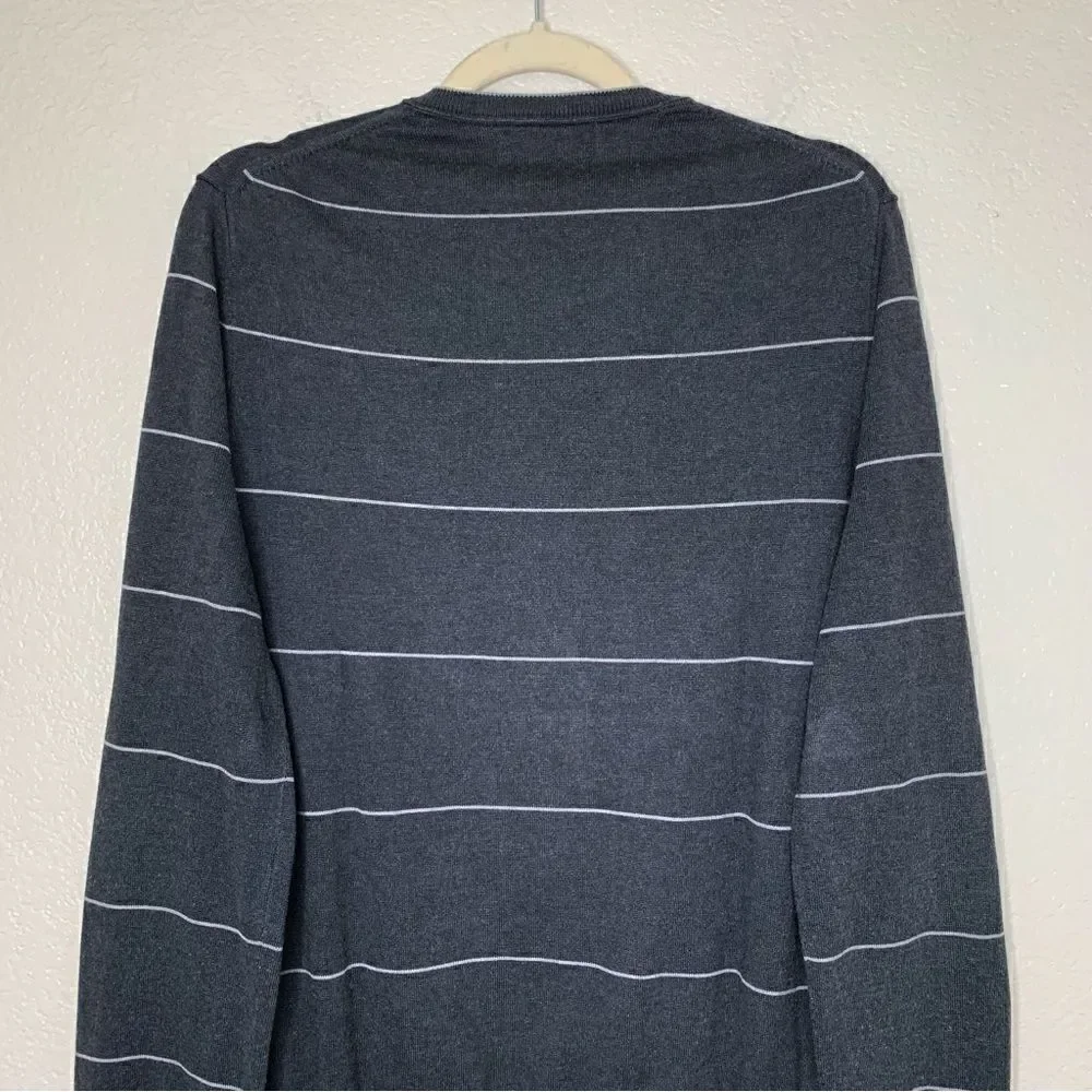 Banana Republic Silk Cashmere Blend Men’s V-neck Pullover Sweater, Sz Large